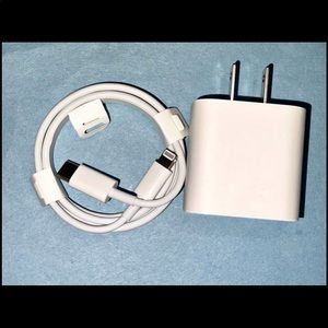 fast charger adapter and usb cable